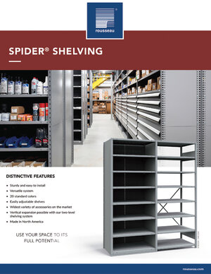 Industrial Shelving - Spider Shelving Brochure
